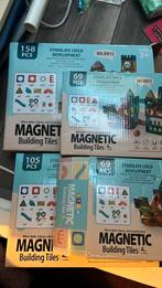 400 delig! Magnetic Building Tiles - 4 sets in 2 bakken, Kinderen en Baby's, Ophalen of Verzenden, Zo goed als nieuw, Overige merken