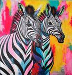 groot schilderij eigen werk, Antiek en Kunst, Kunst | Schilderijen | Modern, Ophalen