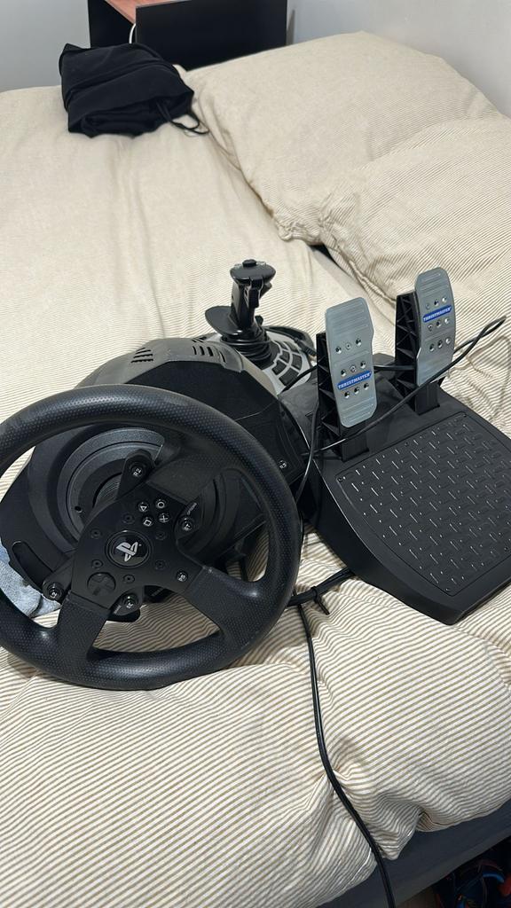 Thrustmaster T150 Racestuur + Pedalen + Schakelpook, Computers en Software, Joysticks, Zo goed als nieuw, Ophalen of Verzenden