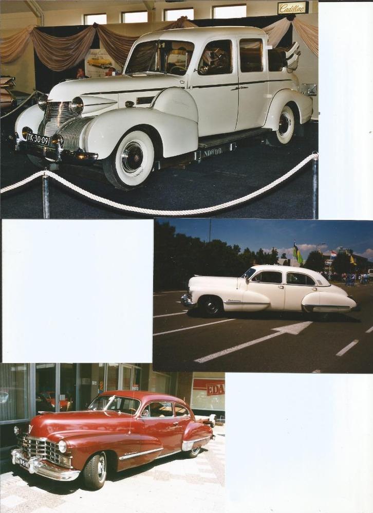 23 echte foto's van Cadillacs, Verzamelen, Automerken, Motoren en Formule 1, Zo goed als nieuw, Auto's, Verzenden