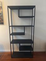 WOOOD Teun vakkenkast L 188x85x35 cm metaal, Huis en Inrichting, Kasten | Boekenkasten, Ophalen, Met plank(en), Gebruikt, 50 tot 100 cm