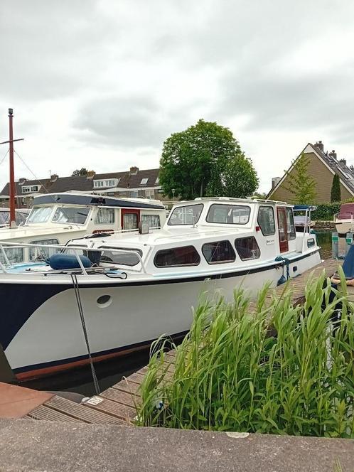 Plezierjacht 'Onze Ouwe', Watersport en Boten, Motorboten en Motorjachten, Gebruikt, Staal, 9 tot 12 meter, Diesel, Binnenboordmotor