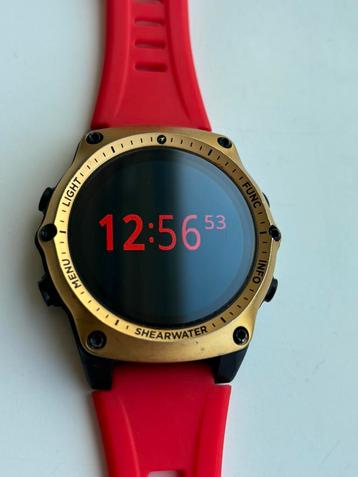 Shearwater Teric 2020 Limited Edition Gold Red duikhorloge beschikbaar voor biedingen