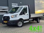 Ford Transit 350 2.0 TDCI 131pk L3 AWD 4x4 Pick-up | Trekhaa, Auto's, Ford, Keurmerk '100% Onderhouden', Stof, Zwart, 4 cilinders
