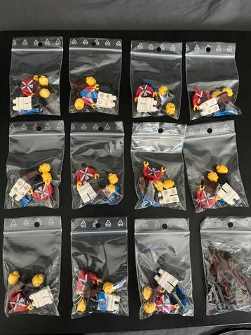 Lego minifig roodjassen pirates 11x nieuw soldaten beschikbaar voor biedingen
