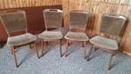 Prachtige vintage stoelen van teakhout. In goede staat 60 ja, Antiek en Kunst, Antiek | Meubels | Stoelen en Banken, Ophalen of Verzenden