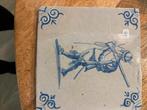 Jager tegel, Antiek en Kunst, Antiek | Wandborden en Tegels, Ophalen