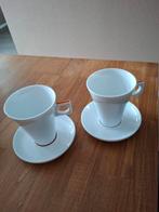 Nescafe Dolce Gusto Kopjes en Schotels - Set van 2, Ophalen of Verzenden, Zo goed als nieuw, Effen, Kop(pen) en/of Schotel(s)
