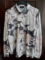 Bewerkte blouse van monari, Kleding | Dames, Blouses en Tunieken, Ophalen of Verzenden, Zo goed als nieuw, Maat 38/40 (M), Bruin