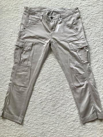 Beige broek van G-Star Raw trooper super skinny, 30/L1.