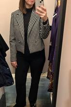 Rachel Zoe New York - wollig boucle jasje (colbert, blazer), Maat 38/40 (M), Zwart, Ophalen of Verzenden, Zo goed als nieuw