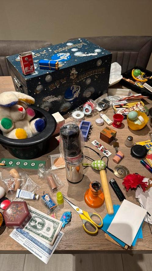 Goochelmaterialen, Hobby en Vrije tijd, Overige Hobby en Vrije tijd, Gebruikt, Ophalen of Verzenden