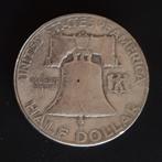 USA Franklin half dollar 1952 zilver, Verzenden, Noord-Amerika, Losse munt, Zilver