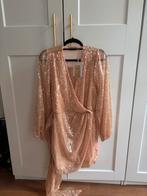Josh V Overslagjurk - Maat S - Lichtroze Pailletten - Nieuw!, Kleding | Dames, Jurken, Nieuw, Ophalen of Verzenden, Roze, Maat 36 (S)