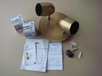 Plafondspot 2 lichts Led - Brons - Nieuw, Metaal of Aluminium, Nieuw, Ophalen of Verzenden, Led