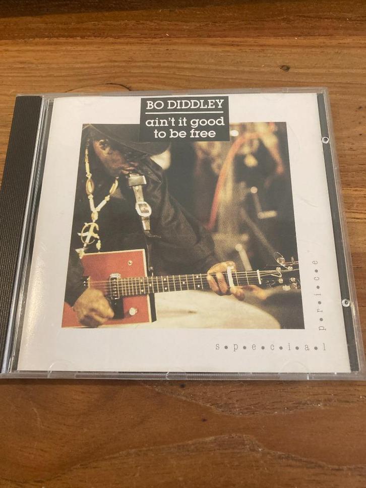 Bo Diddley - Ain't it good to be free, Cd's en Dvd's, Cd's | Rock, Zo goed als nieuw, Poprock, Verzenden