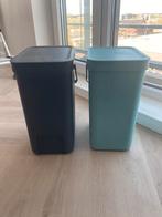 Brabantia sort & go inbouw prullenbakken (2x 12 liter), Minder dan 50 cm, Kunststof, Zo goed als nieuw, Ophalen