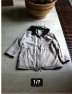 Dames jas met capuchon beige Tracy mt 50, Beige, Maat 46/48 (XL) of groter, Ophalen of Verzenden, Zo goed als nieuw