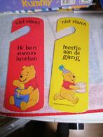 Disney deurhanger poeh winnie, Verzamelen, Ophalen of Verzenden, Winnie de Poeh of vrienden, Zo goed als nieuw, Beeldje of Figuurtje