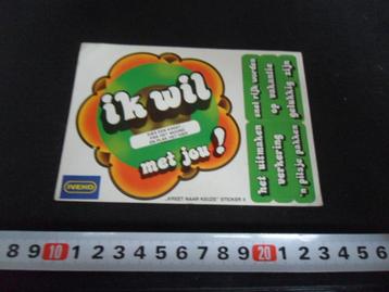 sticker IVEKO kies een kreet - ik wil .... met jou ! * beschikbaar voor biedingen