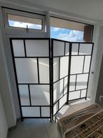 Scheidingswand, kamerscherm zwart hout van IKEA, Ophalen, Gebruikt