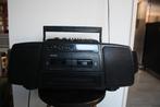 PHILIPS  TURBO BASS Dubbel cassetterecorder en radio, Ophalen of Verzenden, Gebruikt, Overige typen