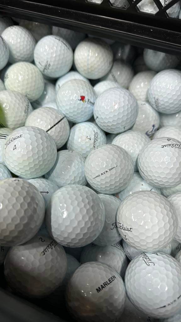50x Titleist AVX golfballen Deal, Ophalen of Verzenden, Zo goed als nieuw, Bal(len)
