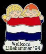 Welkom Lillehammer '94 pin, Ophalen of Verzenden, Nieuw, Sport, Speldje of Pin