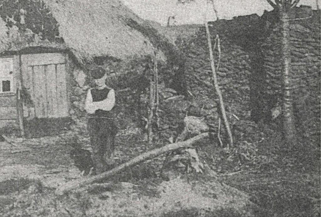 944398 Gieten Drenthe Huisje in het Bonnerveld Onbeschreven, Ophalen of Verzenden, 1960 tot 1980, Ongelopen, Drenthe