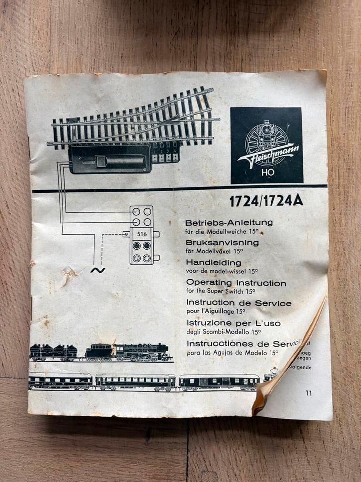 Fleischmann complete treinset met rails, Hobby en Vrije tijd, Modeltreinen | H0, Gebruikt, Treinset, Gelijkstroom, Fleischmann