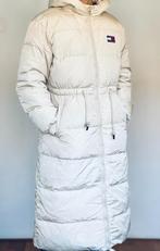 Tommy Jeans Longline Puffer Jas - Maat M, Kleding | Dames, Maat 38/40 (M), Wit, Ophalen of Verzenden, Zo goed als nieuw