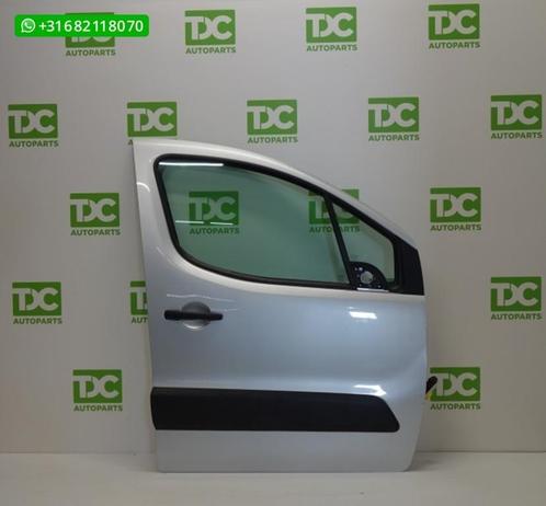 Citroen Berlingo ('08-'18) Voorportier rechts zilvergrijs, Auto-onderdelen, Carrosserie en Plaatwerk, Deur, Citroën, Voor, Rechts