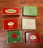 Amerikaanse sigaretten blikjes grootmodel 6 stuks, Verzamelen, Verzenden, Amerika