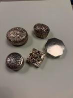 Zilveren sieraden of pillen doosjes per stuk te koop, Verzenden, Zilver