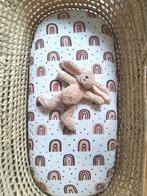 Hoeslaken wieg ovaal, Ophalen of Verzenden, Wit, Jongetje of Meisje, Hoeslaken of Sloop