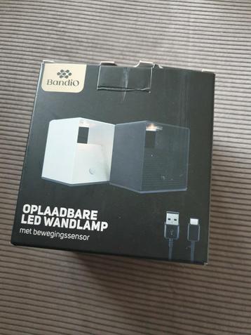 Bandio Paris oplaadbare led wandlampen nieuw in doos