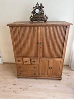 Grenen TV kast, Ophalen, Gebruikt, 100 tot 150 cm, Minder dan 100 cm