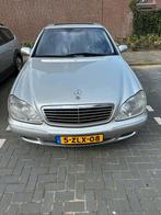 Mercedes S-Klasse 5.0 S500 Lang AUT 1999 Grijs, Auto's, Mercedes-Benz, Te koop, Zilver of Grijs, Geïmporteerd, 5 stoelen