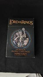 Middle-Earth Strategy Battle Game: Mordor Profile Card Pack, Nieuw, Figuurtje(s), Ophalen of Verzenden, Lord of the Rings