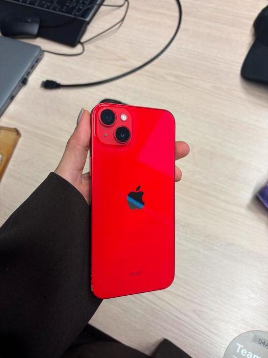 iPhone 14 Plus Red edition, Telecommunicatie, Mobiele telefoons | Apple iPhone, Zo goed als nieuw, 128 GB, iPhone 14 Plus, Rood