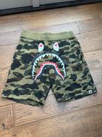 A Bathing Ape (Bape) Camo Shark Sweat Shorts L, Maat 52/54 (L), Ophalen of Verzenden, Zo goed als nieuw, Bape