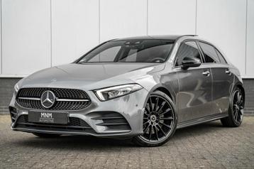 Mercedes A-klasse 250 AMG Line |Pano|Leer|Burmester|Night beschikbaar voor biedingen