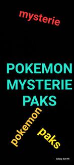 Pokemon mysterie packs, Ophalen of Verzenden, Zo goed als nieuw