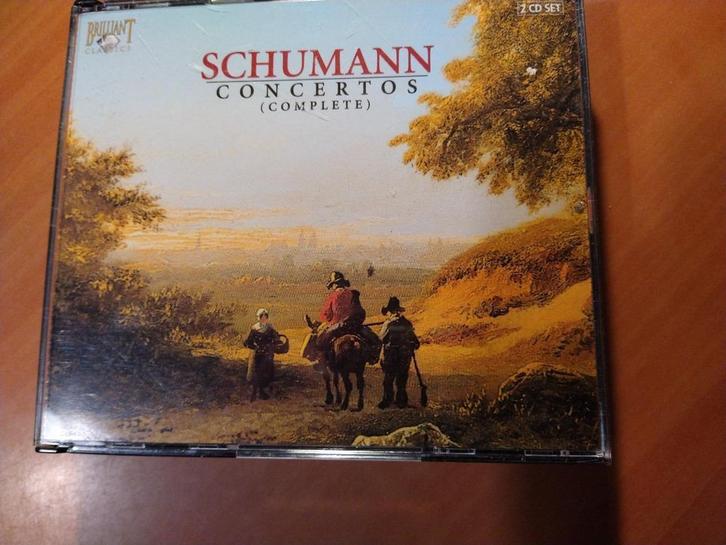 2-CD-Box Robert Schumann - Concertos (complete), Cd's en Dvd's, Cd's | Klassiek, Zo goed als nieuw, Orkest of Ballet, Romantiek