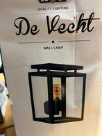 buitenlamp K S De Vecht zwart, Tuin en Terras, Wandlamp, Ophalen of Verzenden, Netvoeding, Led