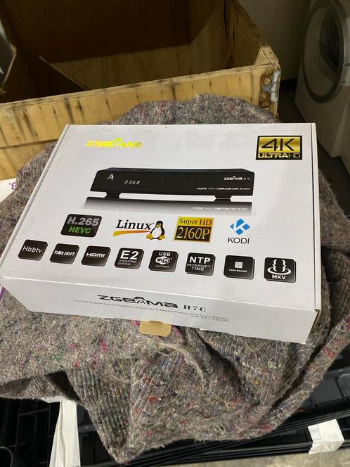 Zgemma H.265 HEVC 4K Ultra HD Decoder - Nieuw, Audio, Tv en Foto, Decoders en Harddiskrecorders, Nieuw, Decoder, Ophalen