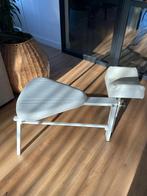 Pedicure kruk met voetsteun in tas, Ophalen, Gebruikt