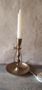 scheepskandelaar koper kantelbare kandelaar, Antiek en Kunst, Antiek | Kandelaars, Ophalen of Verzenden, Koper of Brons