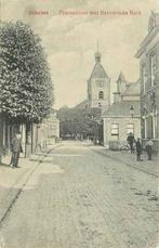 (301-285-001) Uithuizen Postkantoor met Hervormde Kerk, Verzamelen, Ansichtkaarten | Nederland, Ophalen of Verzenden, Groningen