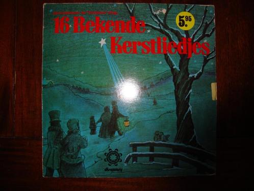 LP Chickiets kinderkoor / 16 bekende kerstliedjes, Cd's en Dvd's, Vinyl | Overige Vinyl, Gebruikt, 12 inch, Ophalen of Verzenden